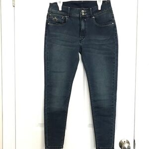 NWOT Jagthug High Waisted Skinny Ankle Jeans Size 6/8 Fit Denim Blue